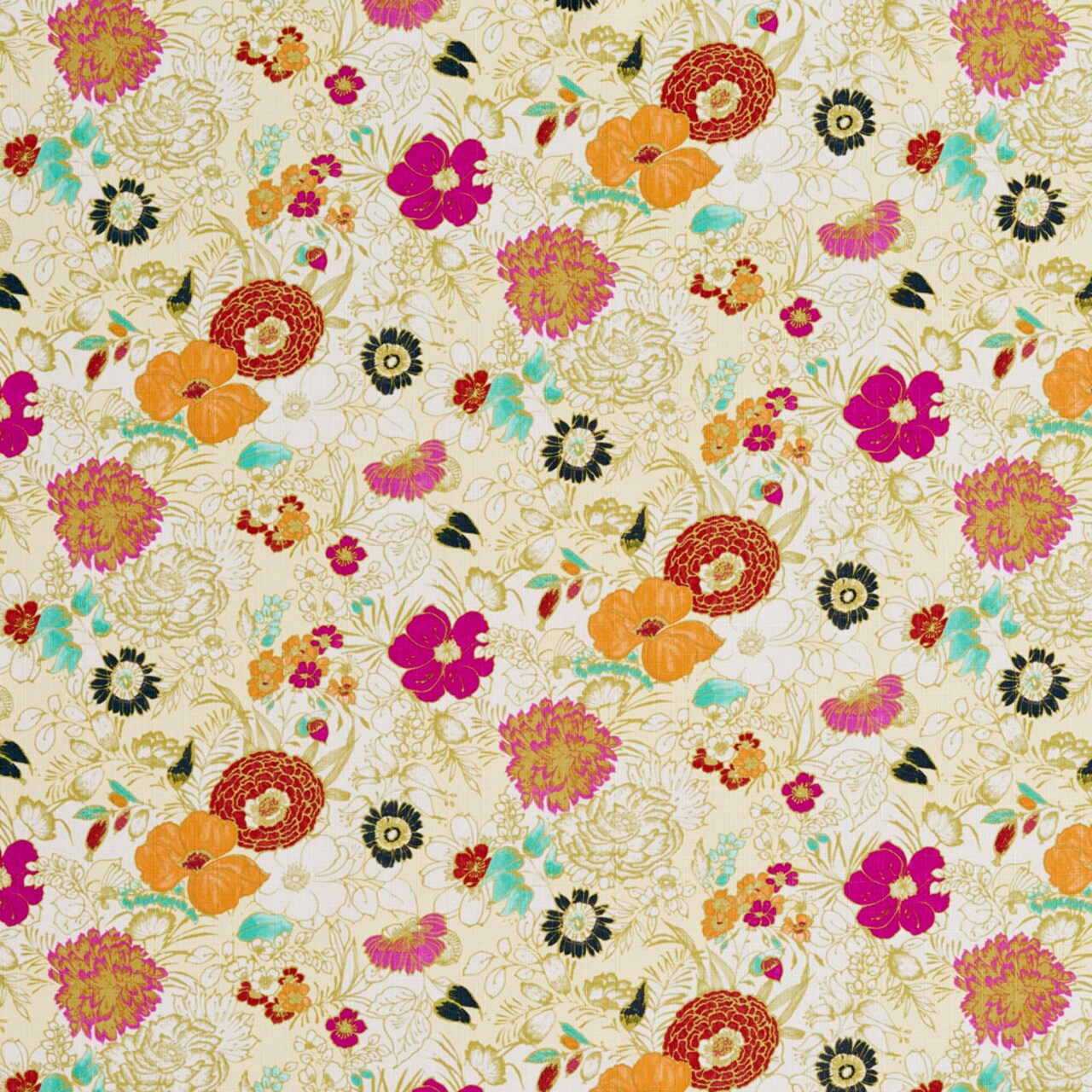 Upholstery Fabric - Orange & Rust,Pink Floral Upholstery Fabric 54 Inches"